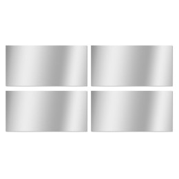 SET 4 MIROIRS RECTANGLES 15X30