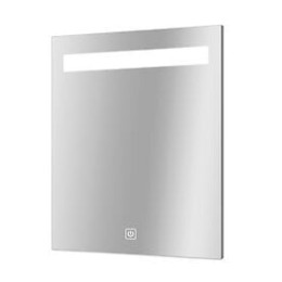 Miroir avec éclairage pour de salle de bain Portland - l50xP70cm