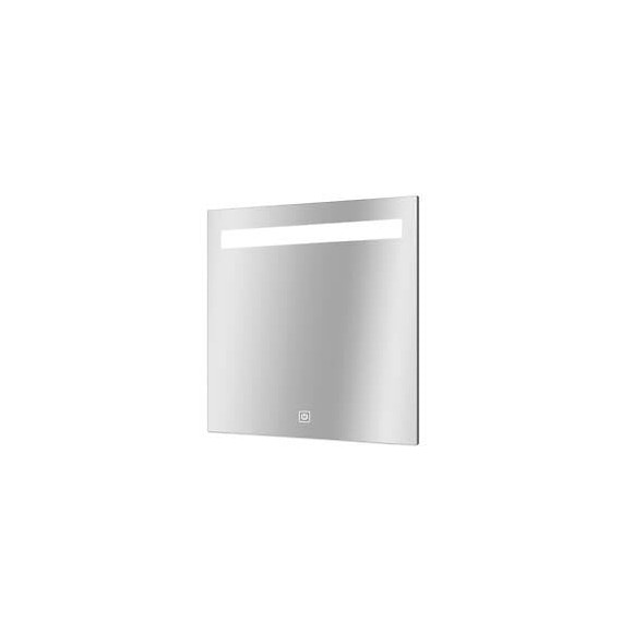 Miroir avec éclairage de salle de bain Portland - L60xP70cm