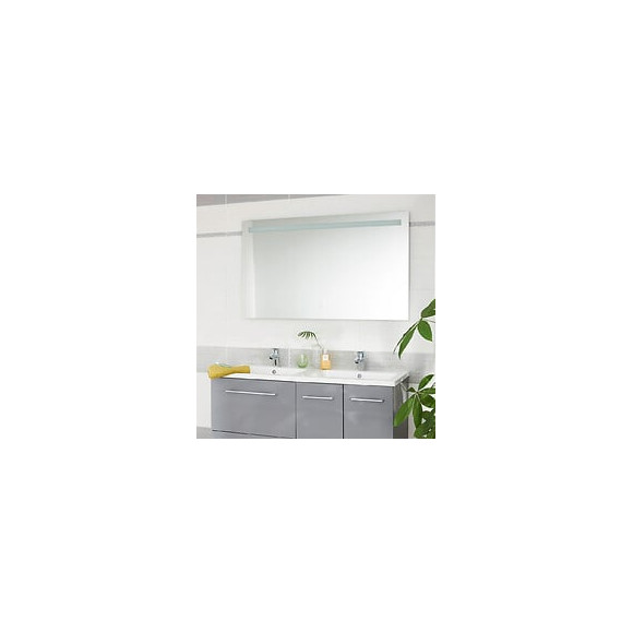 Miroir avec éclairage pour de salle de bain Portland - l120xH70cm