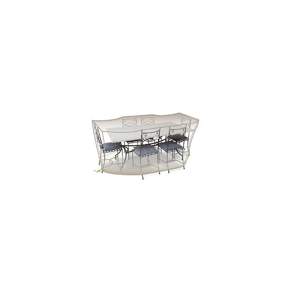 Housse table rectangulaire + chaises 6-8 personnes cover air