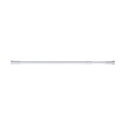 Barre de douche droite extensible L.110-200cm blanche