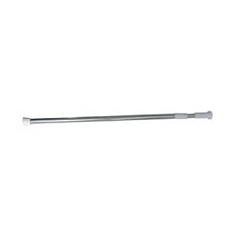 Barre de douche droite extensible L.70-120cm inox