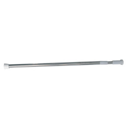 Barre de douche droite extensible L.70-120cm inox