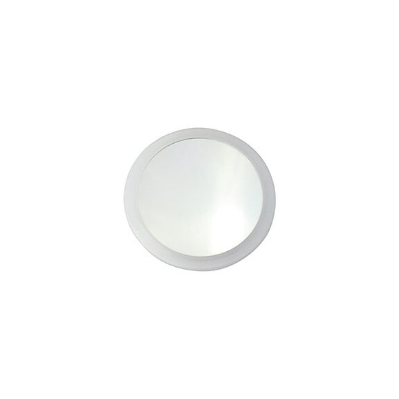 MSV Miroir Rond Grossissantx3 Avec Ventouse PP Blanc