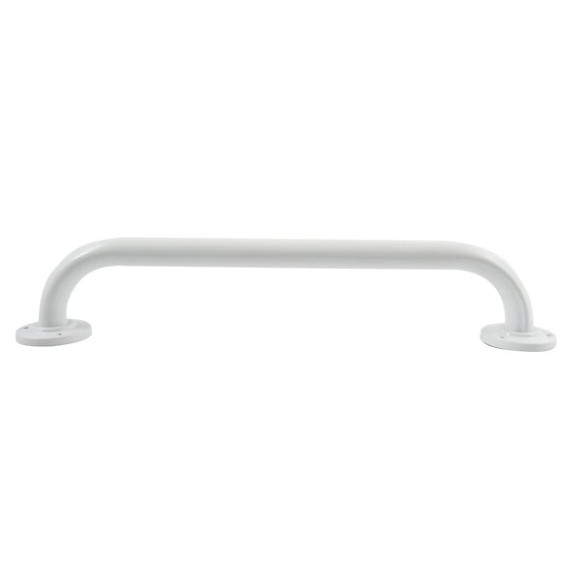 MSV Barre de redressement ou d'appui Acier 30cm Blanc