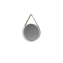 Miroir de salle de bain scandinave rond - 50cm