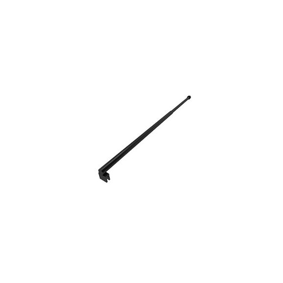 Barre de fixation extensible 70-100cm noir mat