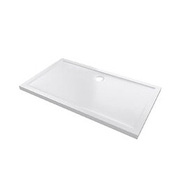 Receveur de douche acrylique Pure 2 - Blanc -l140xP80cm