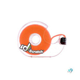 Bande scratch auto-agrippante ID-SCRATCH orange 2 cm x 2 m