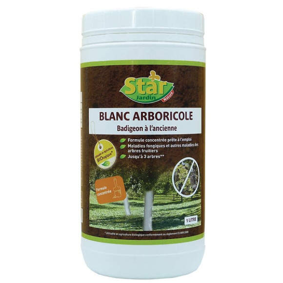 Blanc arboricole badigeon à  l'ancienne UAB 1L