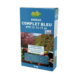 Engrais complet bleu granulés 2kg