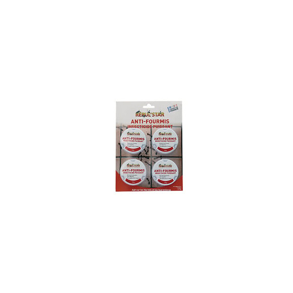 Boite Anti-fourmis Insecticide puissant 4 x 10gr