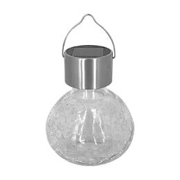 Lampion solaire inox