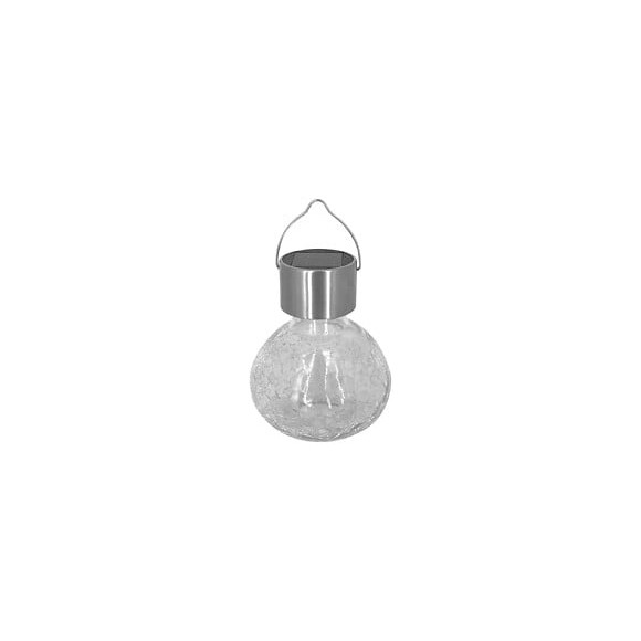 Lampion solaire inox