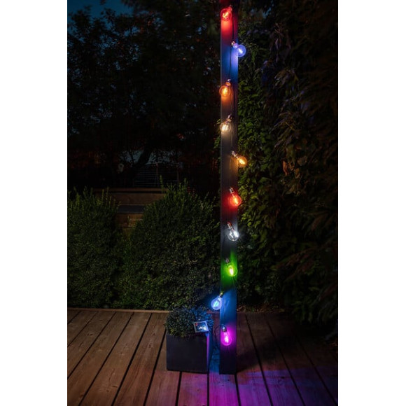 Guirlande solaire guinguette - 10 LED