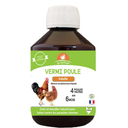 Aliment complémentaire liquide Vermi poule 250Ml