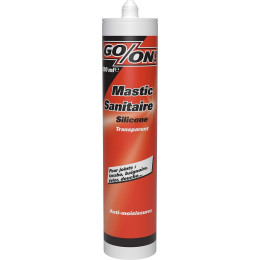 Mastic sanitaire transparent 280ml