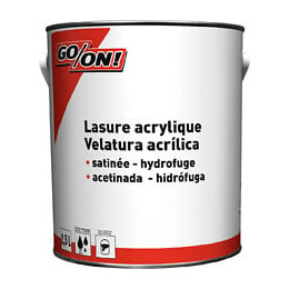 Lasure acrylique chêne moyen satin 2.5L