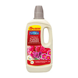 FERTILIGENE Engrais Liquide Plantes Fleuries 750 ml + 20%