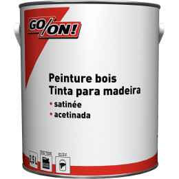 Peinture bois blanc 2.5L