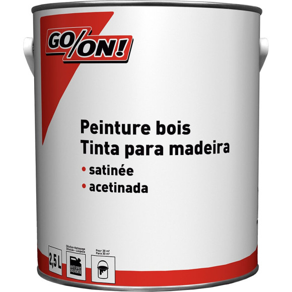 Peinture bois gris 2.5L