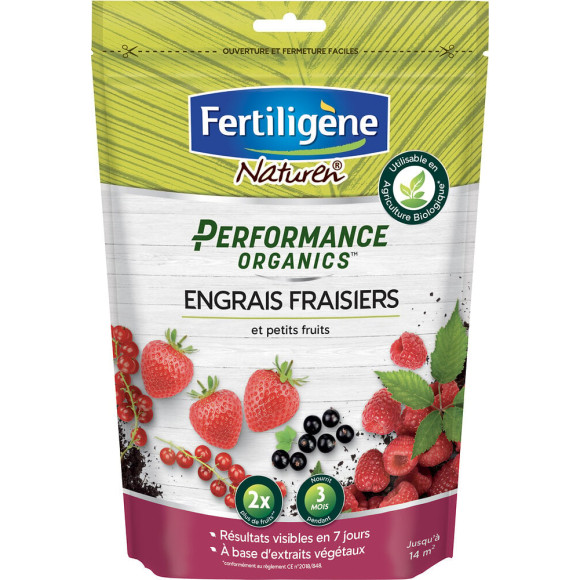 Engrais fraisiers et petits fruits performance 700g