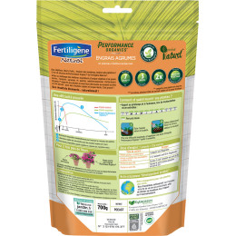 Engrais Performance Organics agrumes plantes méditerranéennes 700g