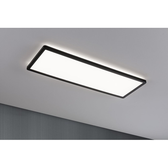 Panneau LED Atria Shine 580x200mm 22W 2700lm 4000K noir