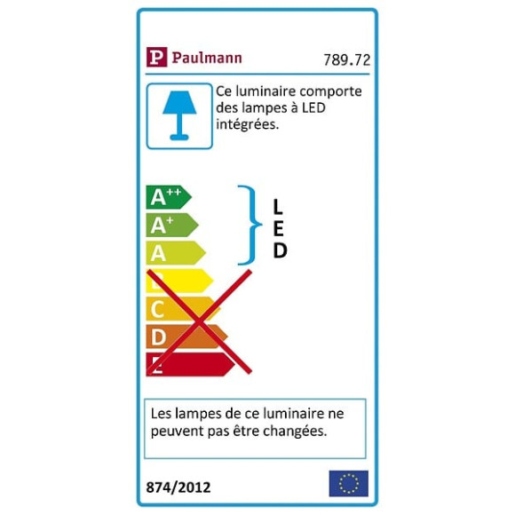 Kit ruban SimpLED 5m 17W blanc chaud