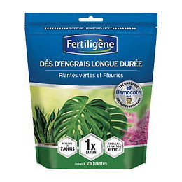 Dés d'engrais Osmocote max Plantes vertes et fleuries 110gr