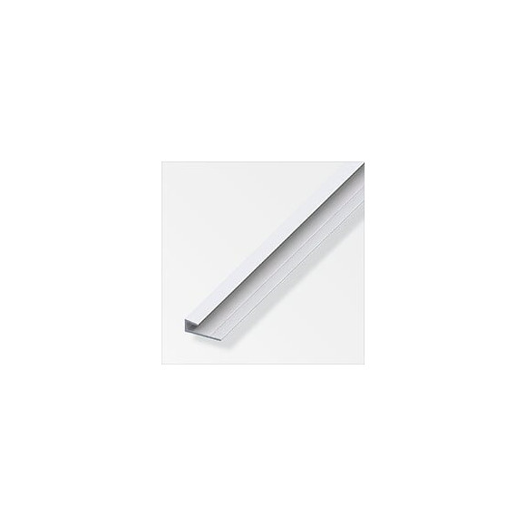 Cimaise cadre intérieur 5mm aluminium anodisé argent 1m