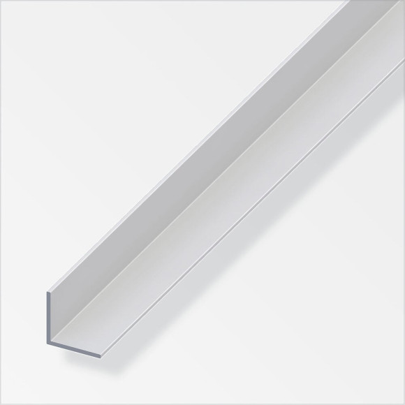 Cornière égale aluminium anodisé argent 25x25mmx2m