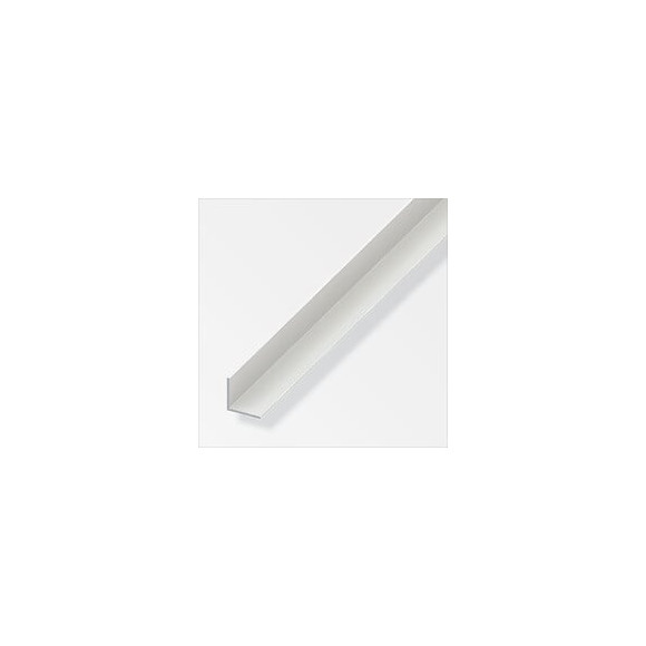 Cornière égale PVC blanc 15x15mmx1m