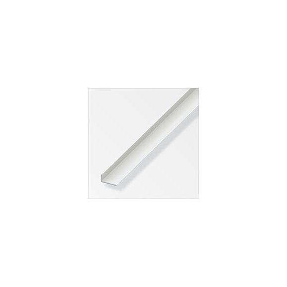 Cornière inégale PVC blanc 20x10mmx1m