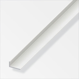 Cornière inégale PVC blanc 20x10mmx1m