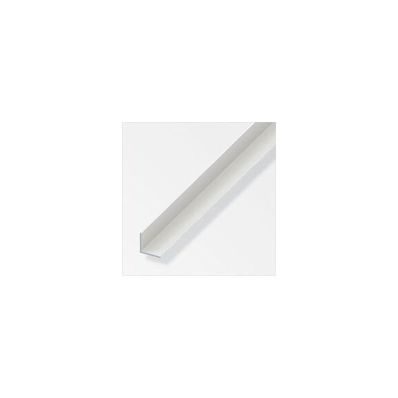 Cornière 40x40x1.2 PVC blanc1m