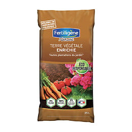 Terre végétale enrichie - 35L