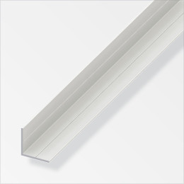 Cornière égale PVC blanc 15.5mmx2.5m