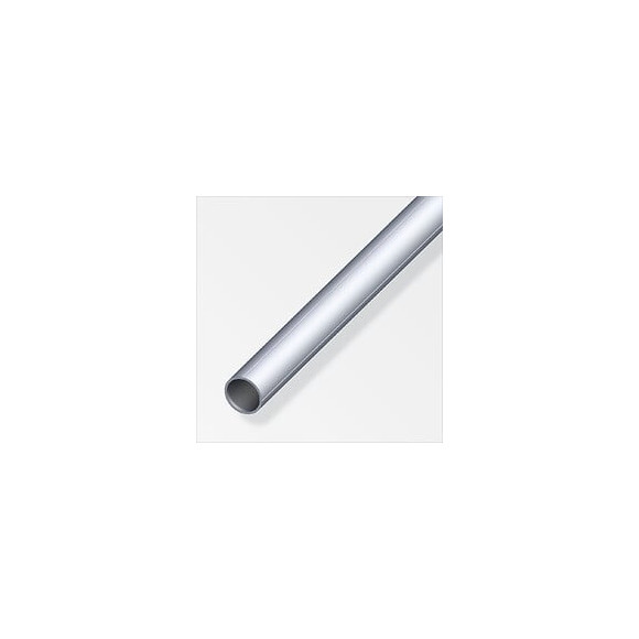 Tube rond 15.5mm pour M12 aluminium brut 1m