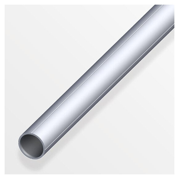 Tube rond 15.5mm pour M12 aluminium brut 1m