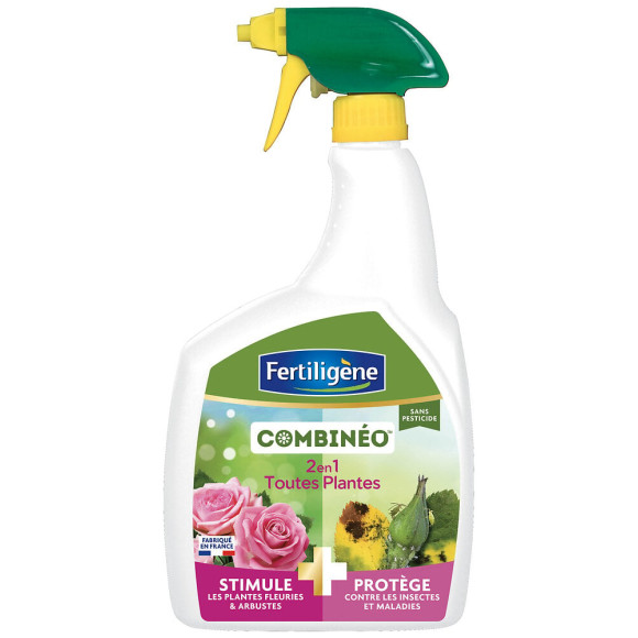 FERTILIGENE Combinéo Stimule et Protège Toutes Plantes 800 ml