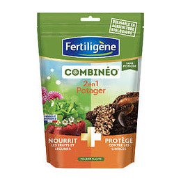 FERTILIGENE Combinéo Nourrit et Protège Potager Sans Pesticide 700 g