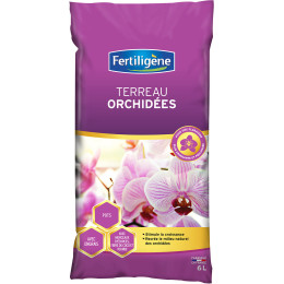 Terreau orchidées 6L