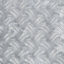 Tôle grain de riz 1.5mm aluminium brut 20x100cm