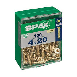 SPAX TF PZ 4x20 YELLOX 100 PC