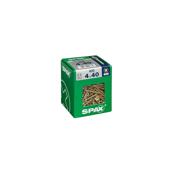 SPAX TF PZ 4x40 YELLOX 400 PC