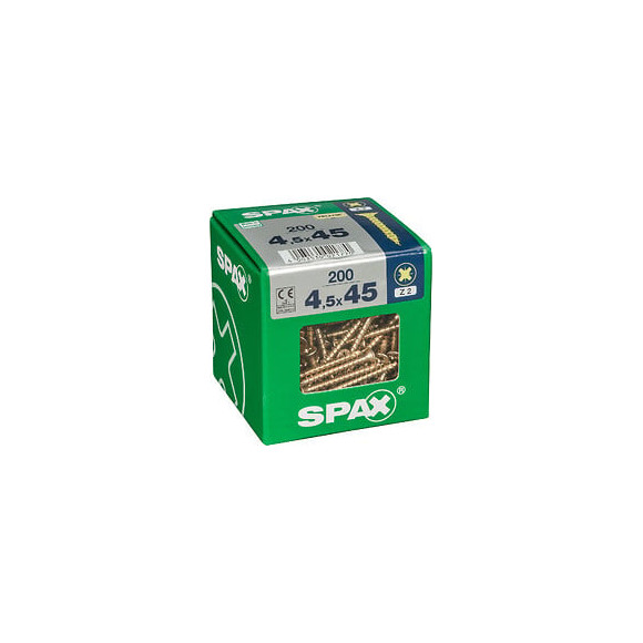 SPAX TF PZ 4.5x45 YELLOX 200 PC