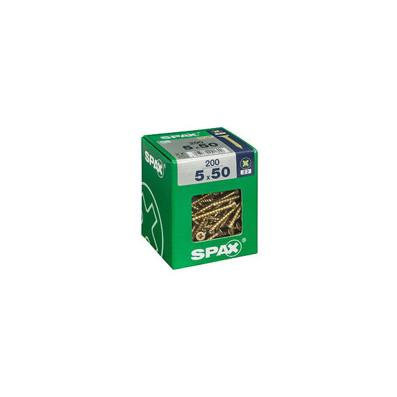 SPAX TF PZ 5x50 YELLOX 200 PC