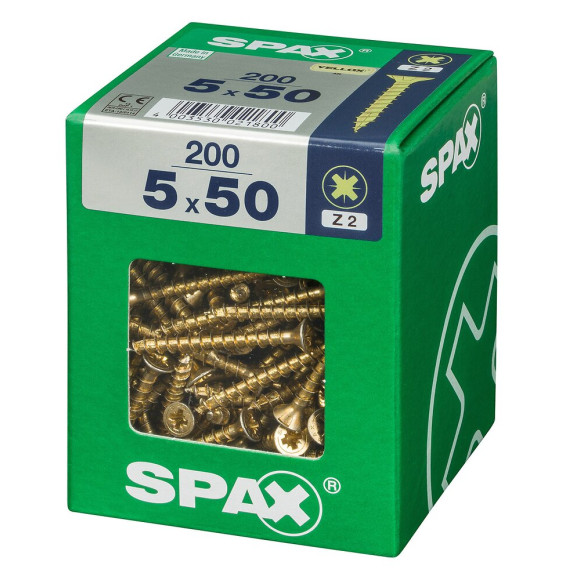 SPAX TF PZ 5x50 YELLOX 200 PC